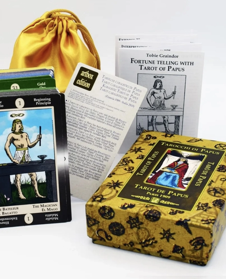 TAROT DE PAPUS DE GIORDANO BERTI ART BOX