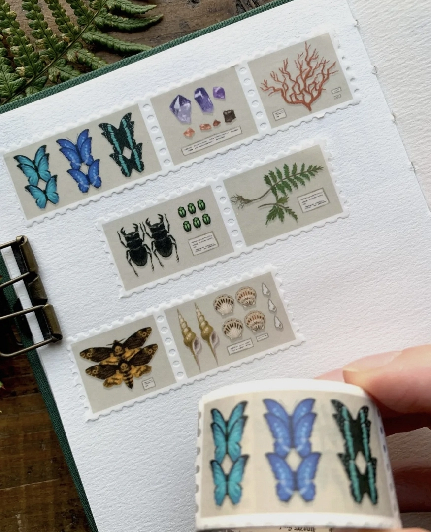 WASHI CON DIFERENTES SELLOS