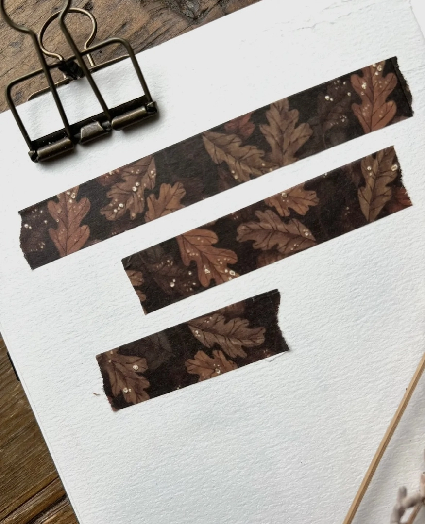 WASHI HOJAS DE ROBLE